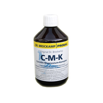 Dr Brockamp CMK 500 ml ( Carnitin - Magnesium - Complex ) . Postduiven.