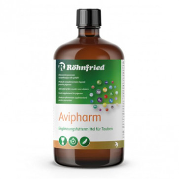 Rohnfried Avipharm 1l (electrolites + gevitamineerd Glucose). Voor Duiven.
