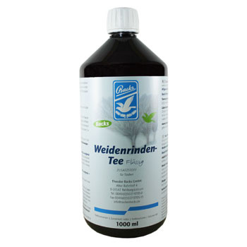 Backs Weidenrindentee, Flüssig 1 L; Backs Pigeon producten 