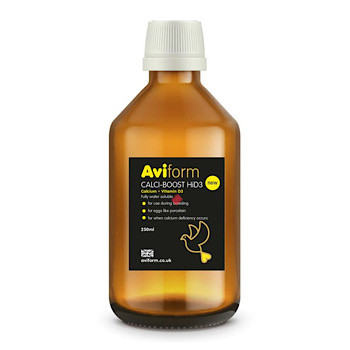 Aviform Calci-Boost HiD3 250 ml, (supergeconcentreerd in water oplosbaar calcium verrijkt met vitamine D3)