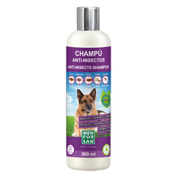 Men For San Anti-Insects Shampoo 300ml. Honden voor honden