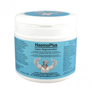 Ibercare HaemoPlus Super-Regeneration 250gr (Vitaminen + mineralen + aminozuren). Voor postduiven.