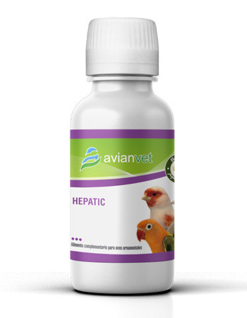 Avianvet Hepatic 1L, (protector hepático para pájaros)