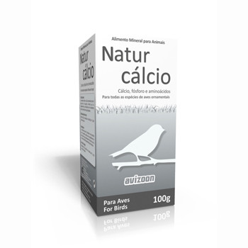 Avizoon Natur Calcio 100 gr, (verrijkt calcium, fosfor en aminozuren)