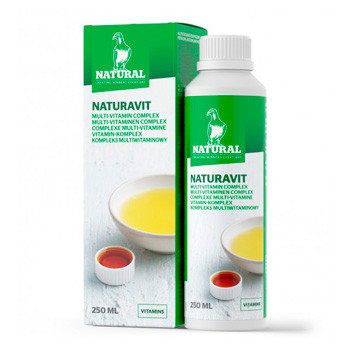 Natural Naturavit Plus 250 ml. Sterk geconcentreerd multi-vitamine vloeistof.