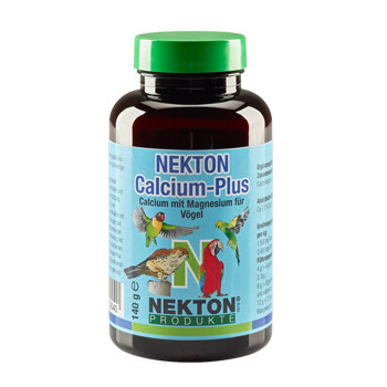 Nekton Calcium-Plus 140gr (Calcium, Magnesium en B-vitaminen). Voor vogels