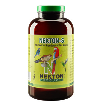 Nekton S 700gr, (vitaminen, mineralen en aminozuren). Voor Siervogels