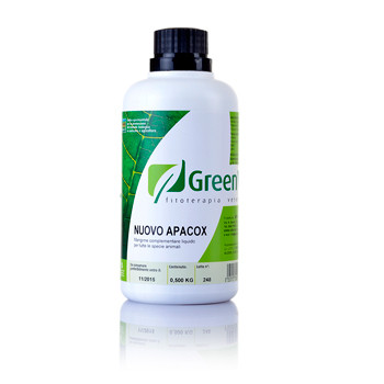 GreenVet Nuovo Apacox 500ml, (Behandeling en preventie van coccidiose)