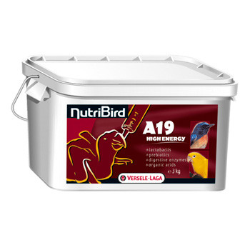NutriBird A 19 High Energy 3kg (volledige kant verhoging voeding speciaal ontwikkeld voor kuikens met een hoge energiebehoefte)