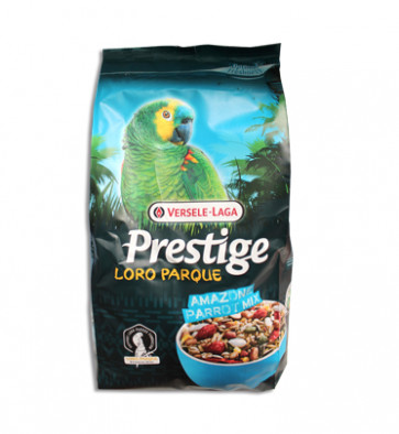 Versele Laga Prestige Premium Amazon Parrot Loro Parque Mix 1kg (zaden gemengd)