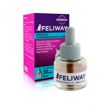 Ceva Feliway Classic Refill - 48 ml voor 1 maand, (om het gedrag te verbeteren en stress bij katten te voorkomen)