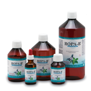 Ropa-B vloeibaar 10% 100ml, (Houd uw duiven bacteriën en schimmels vrij op een natuurlijke manier)