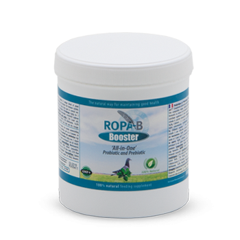 Ropa-B Booster 300gr, ("all in one" probiotische en prebiotische). Duiven en vogels