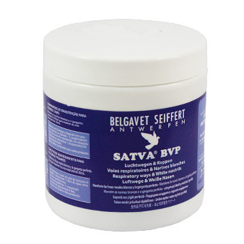 BelgaVet Satva 200 tabletten, (een antibacterieel ontsmettingsmiddel om het drinkwater te desinfecteren). Voor Duiven. 