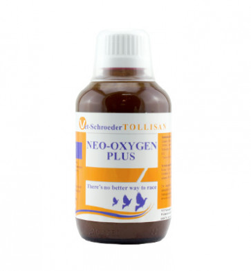 Tollisan Neo-Oxygen Plus 250ml (Enzyme gistcellen, Royal Jelly en Co-enzym Q 10). Voor Duiven 