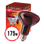 Helios Infrarood Rode Lamp 175W (infrarood-verwarmingslamp voor de fokkerij)